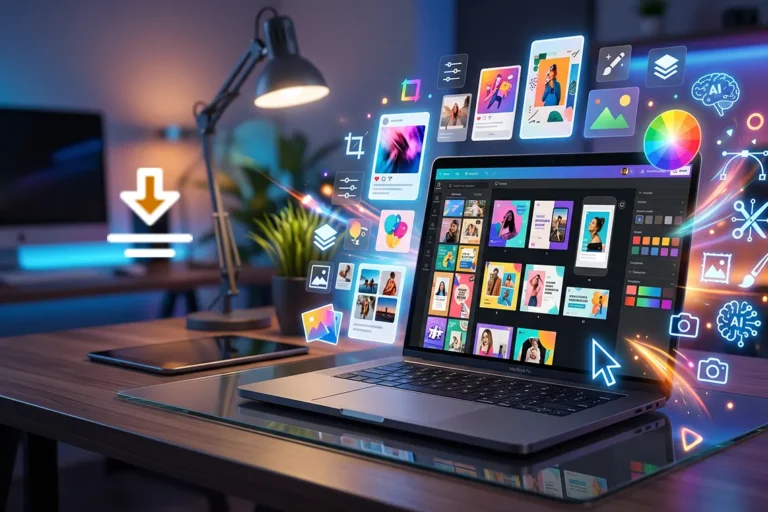 10 sites gratuitos para criar imagens para redes sociais em 2026