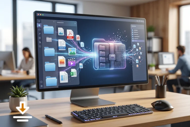 7-Zip: como baixar e compactar arquivos gratuitamente em 2026