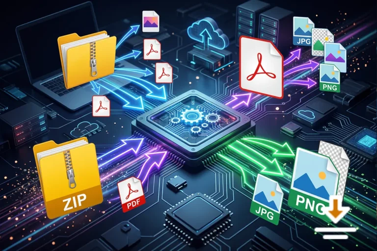 Como converter arquivos ZIP, PDF e imagens gratuitamente em 2026: veja como fazer sem instalar programas Como converter arquivos ZIP, PDF e imagens gratuitamente em 2026