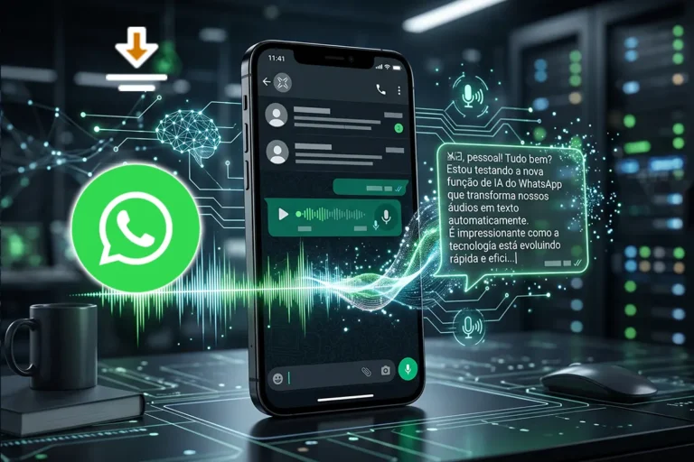 O novo recurso de IA do WhatsApp que vai mudar como você manda áudios em 2026